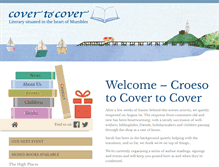Tablet Screenshot of cover-to-cover.co.uk